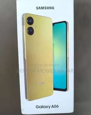 Samsung Galaxy A06 নতুন মোবাইল ফোন (ব্যবহৃত)