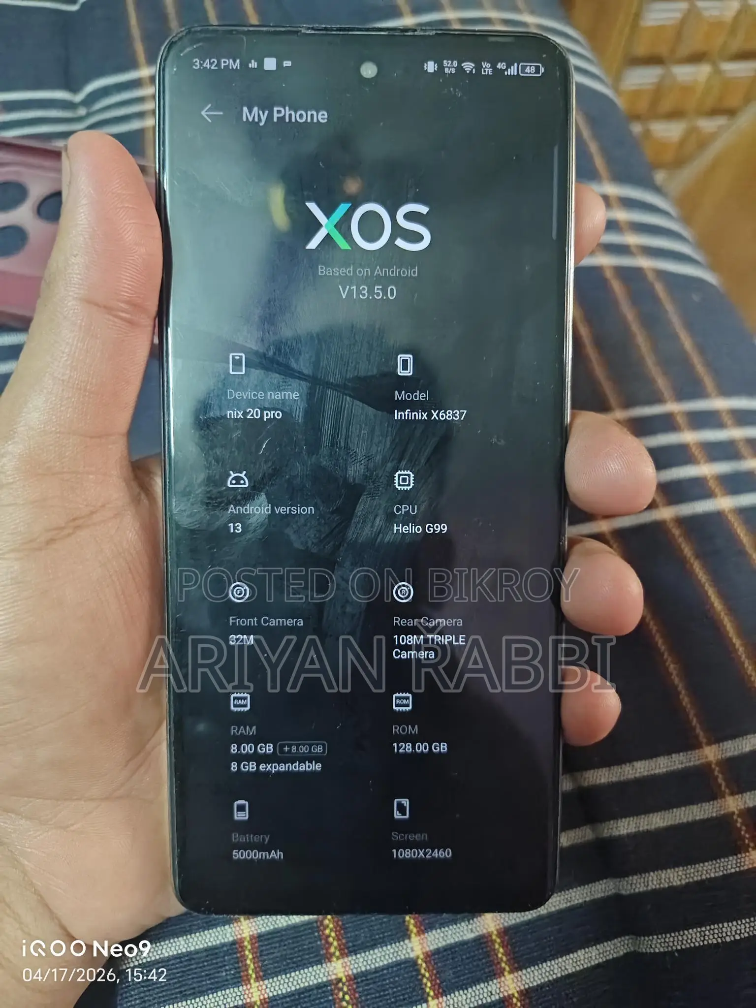 Infinix Note 40 Pro (Used)