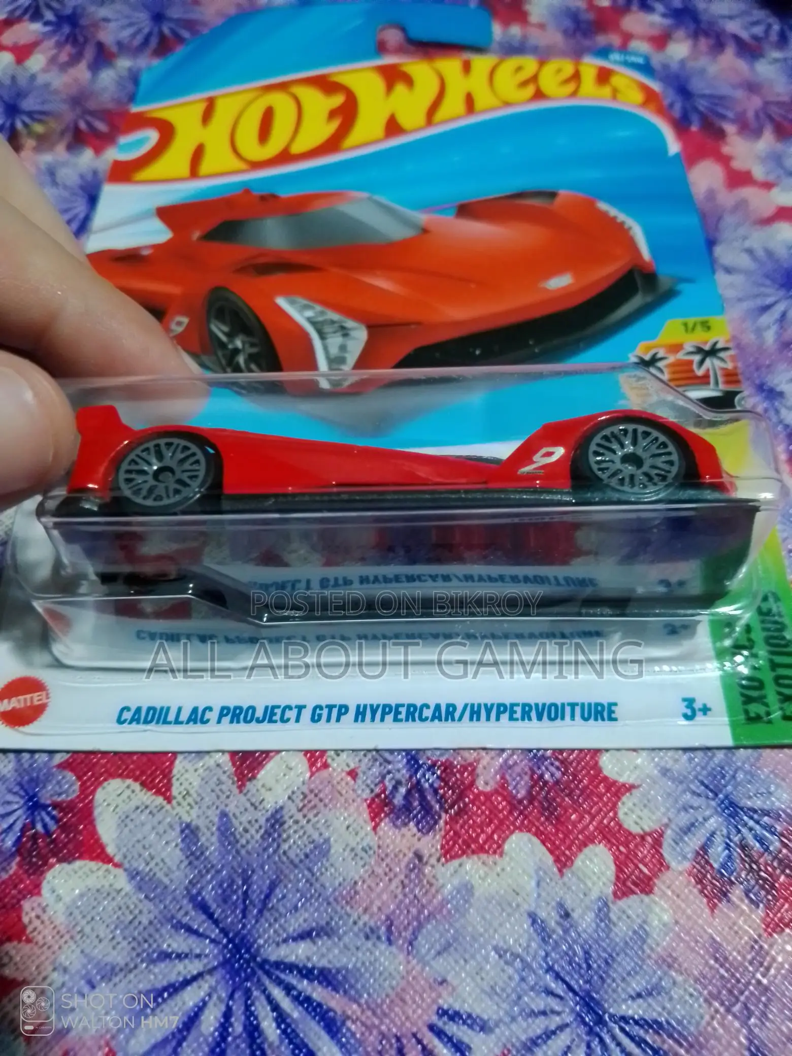 Intake Hot Wheels Cadillac Project Gtp Hypercar / Hypervoiture