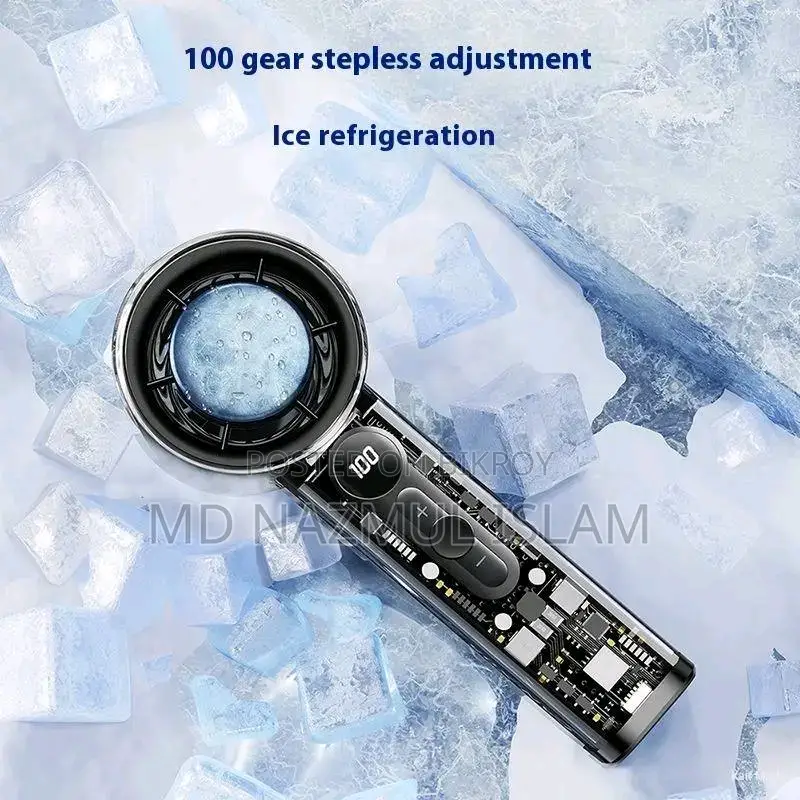 High Speed Turbo Cooling Fan X05 - Portable Rechargeable