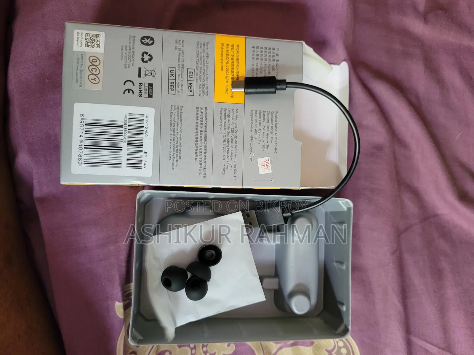 QCY T13 ANC Earbuds