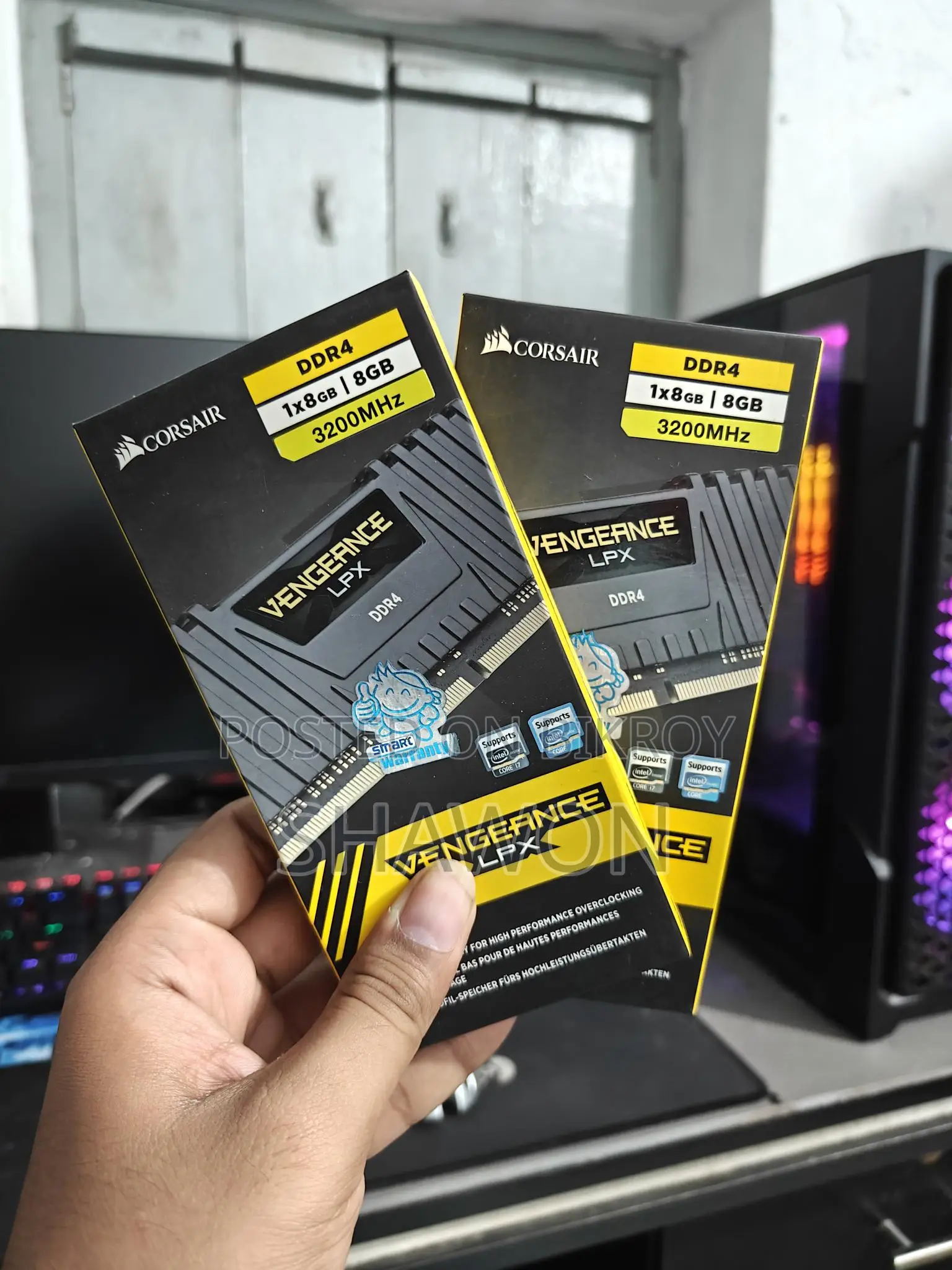 16GB DDR4 3200 Bus RAM Corsair Vengeance