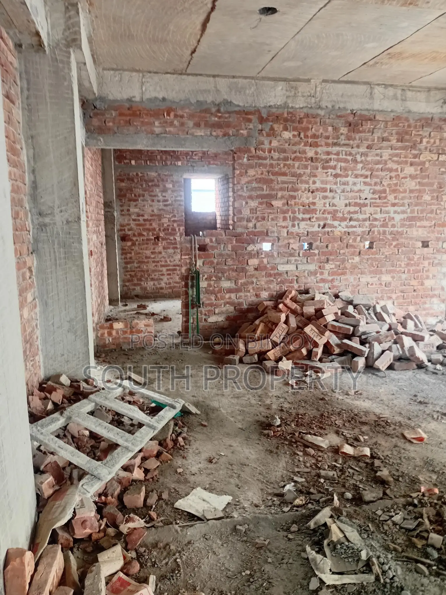 Almost ready 1400 sft flat for sale at Khilgaon B block