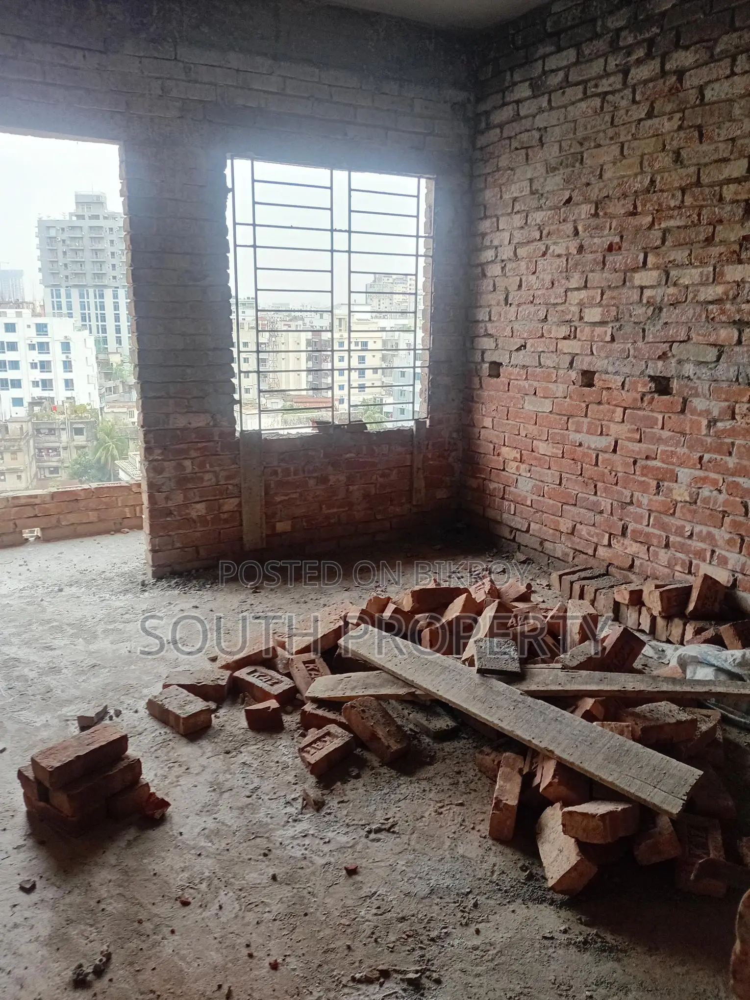Almost ready 1400 sft flat for sale at Khilgaon B block
