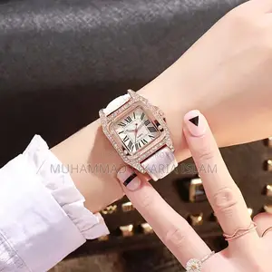 Square Luxury Diamond Women's Watch