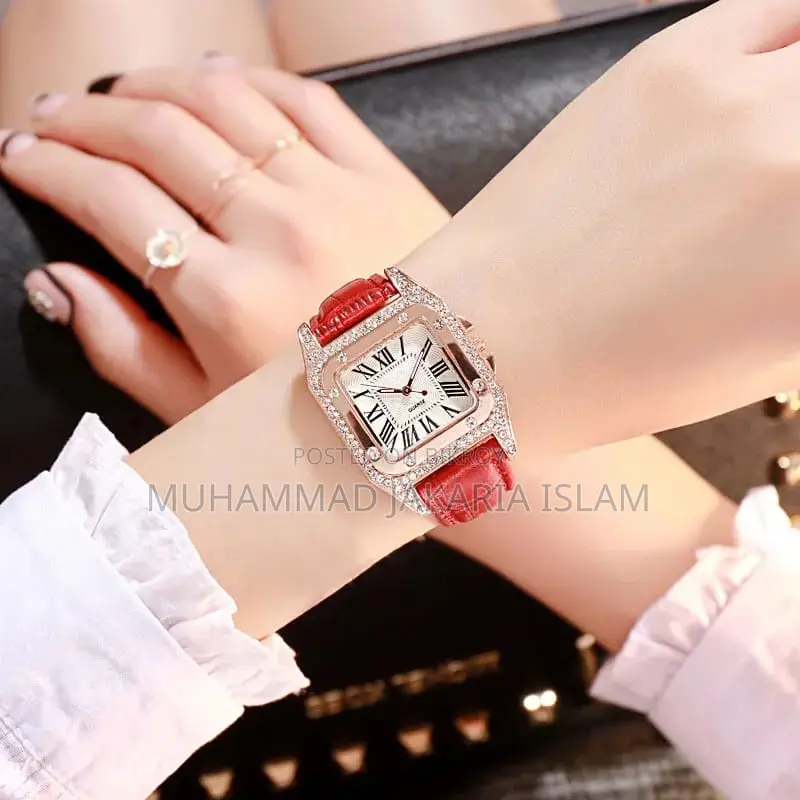 Square Luxury Diamond Women's Watch