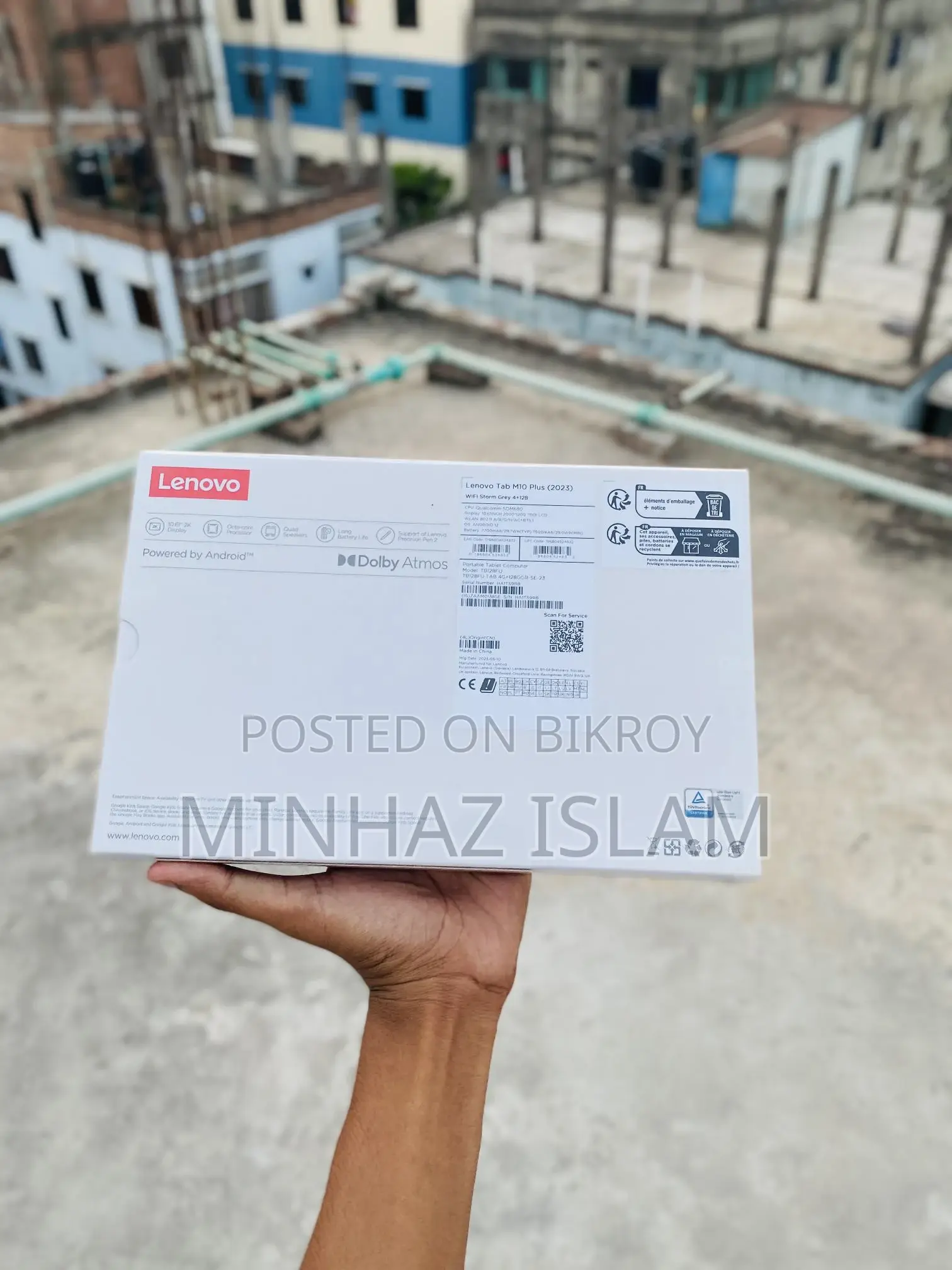 New Lenovo M10 Plus 4 GB Gray