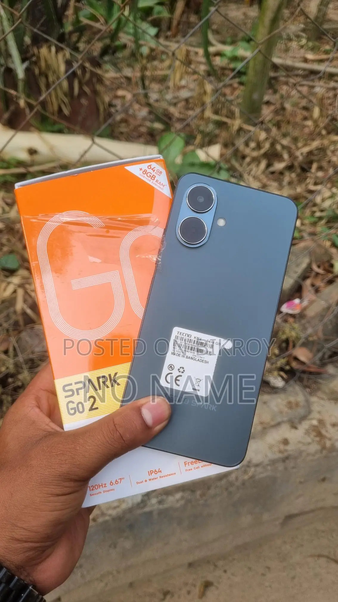 Tecno Spark GO 2 . (ব্যবহৃত)