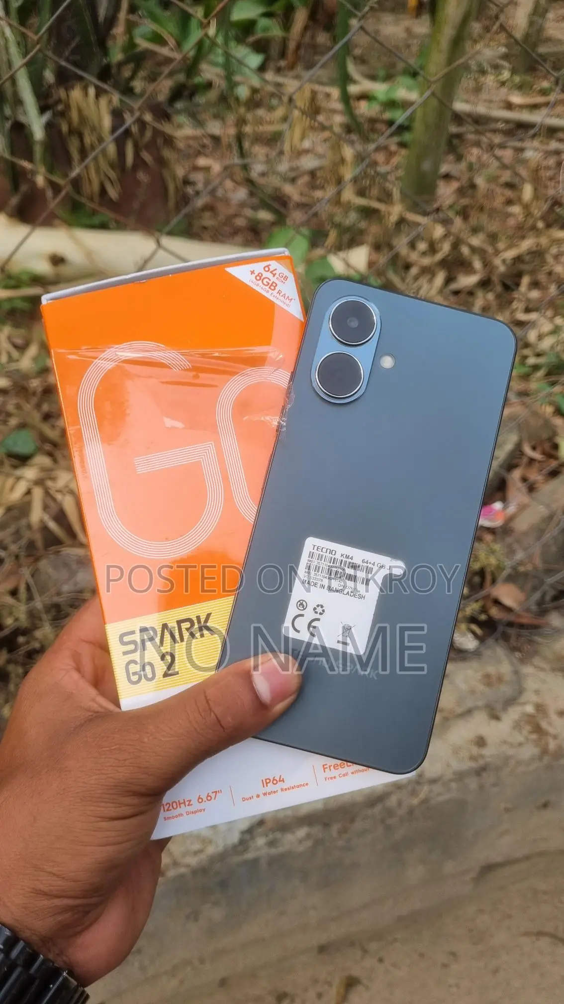 Tecno Spark GO 2 . (ব্যবহৃত)