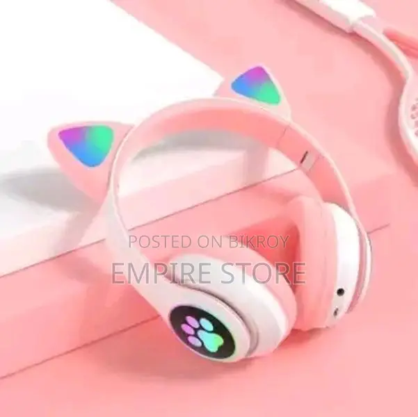 Cat Ear Bluetooth Headphones