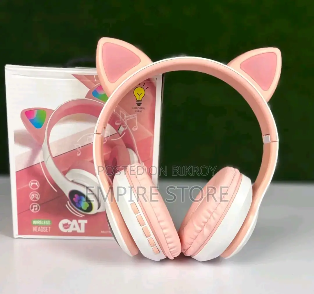 Cat Ear Bluetooth Headphones