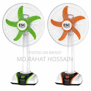 Rechargeable Table Fan 2936 12" 12 Vl