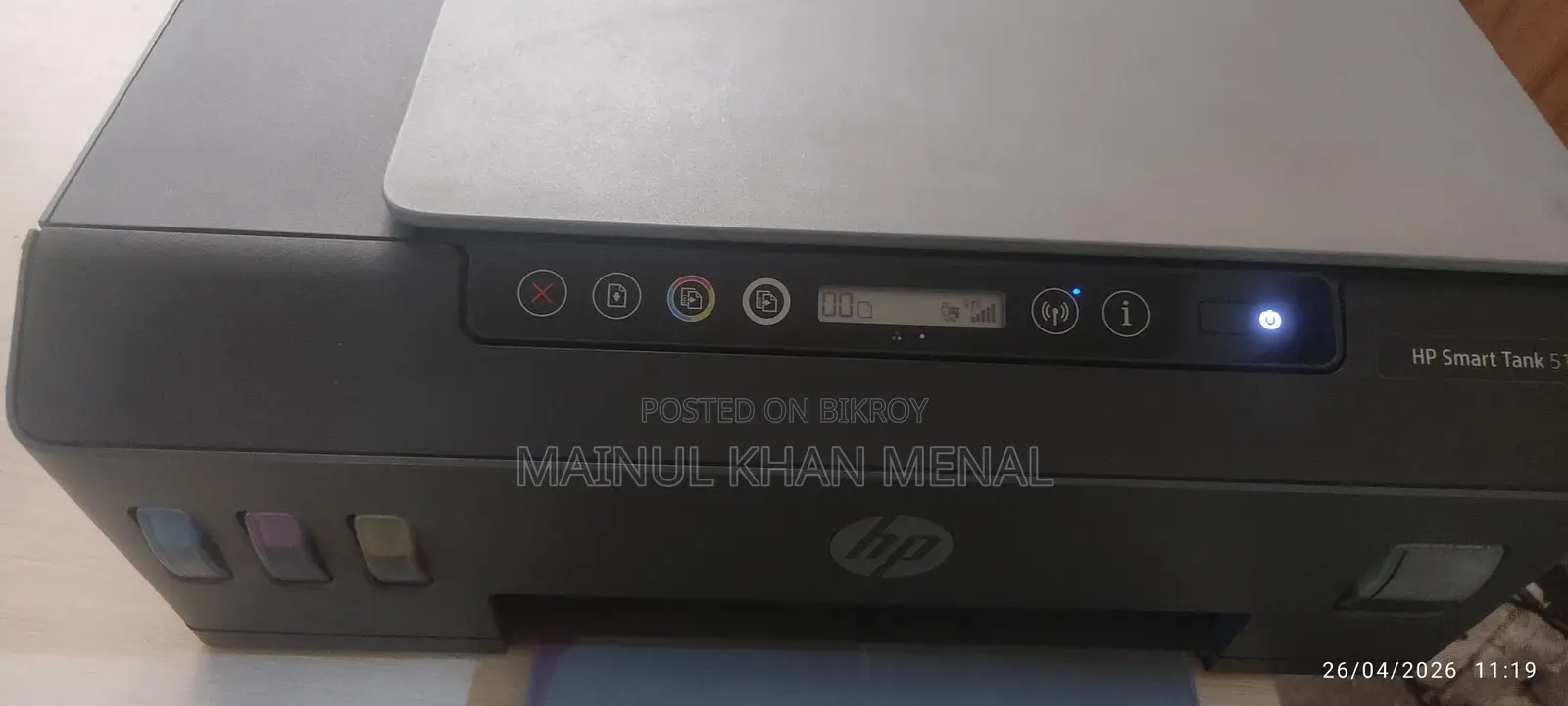 Urgent: Used Hp smart tank 515 for sale.