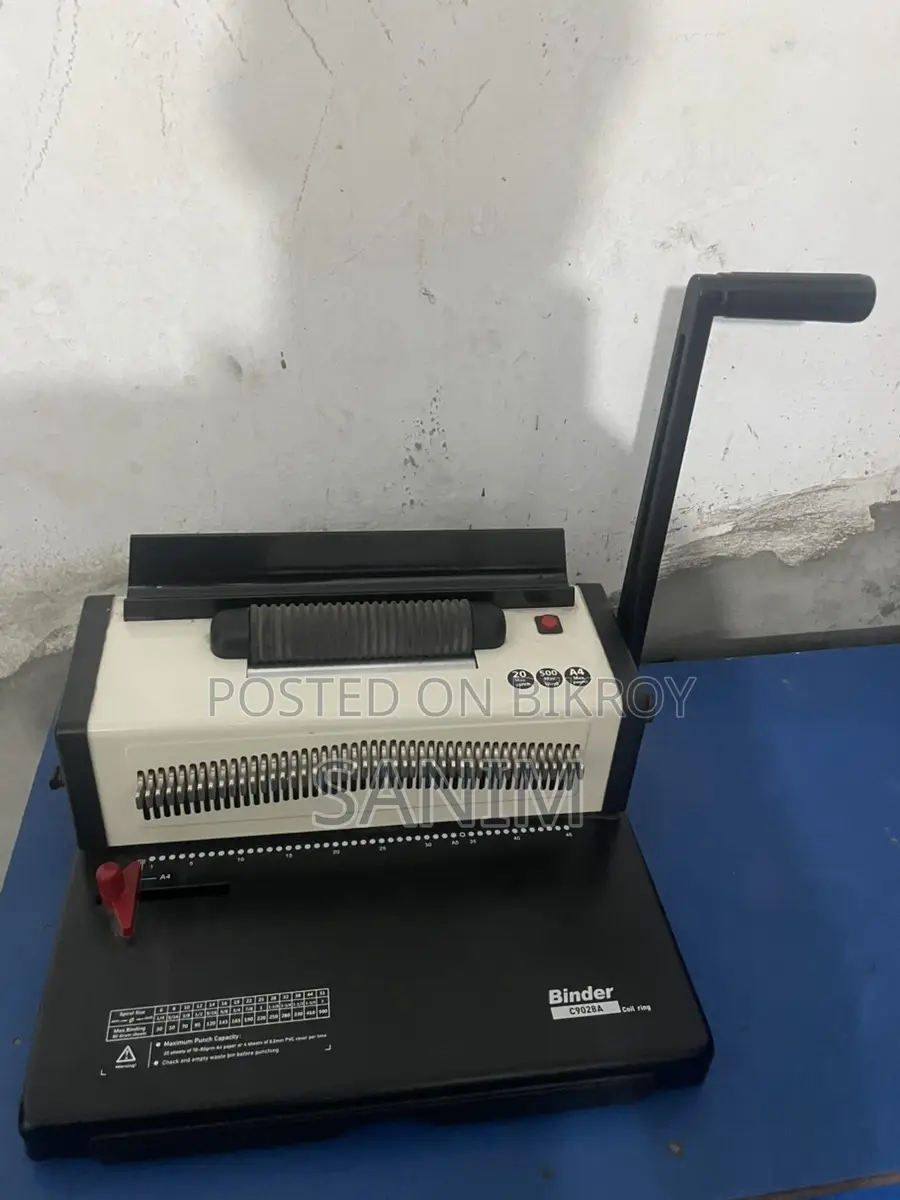 স্পাইরাল বাইন্ডিং মেশিন