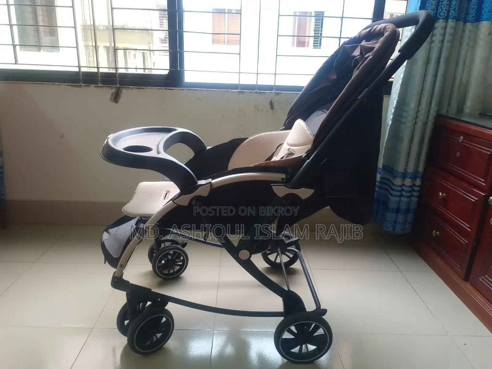 3-in-1 Baby Stroller (C3-3 in 1) | Like New | Swing + Feeding Chair