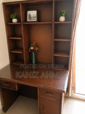 Solid Segun Wood Study Table