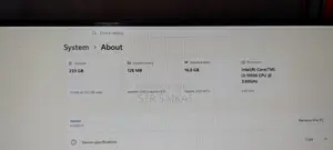 Core i3, 16GB RAM, 256GB SSD, 24-inch Monitor