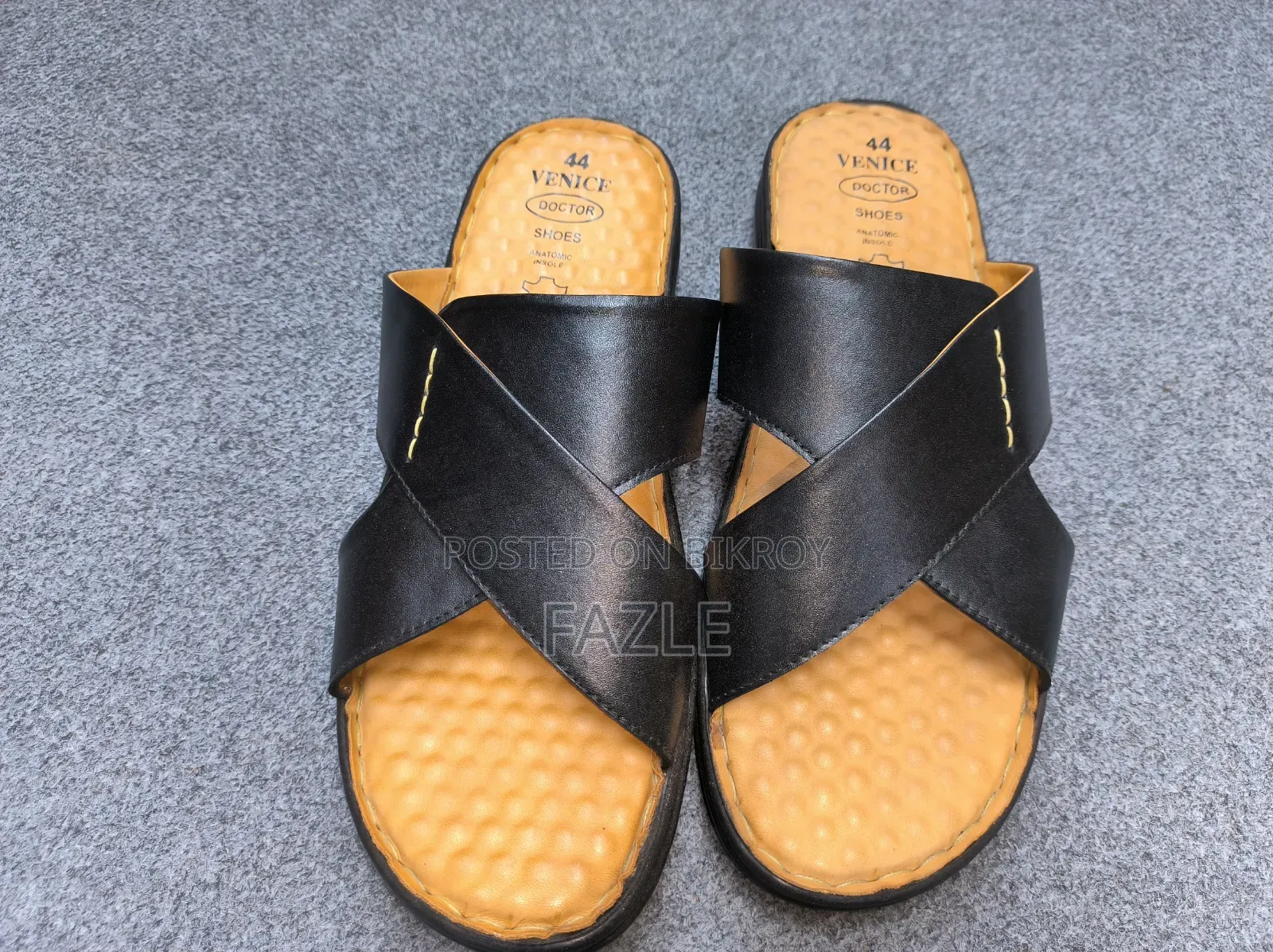 100% Genuine Leather Slip on Style