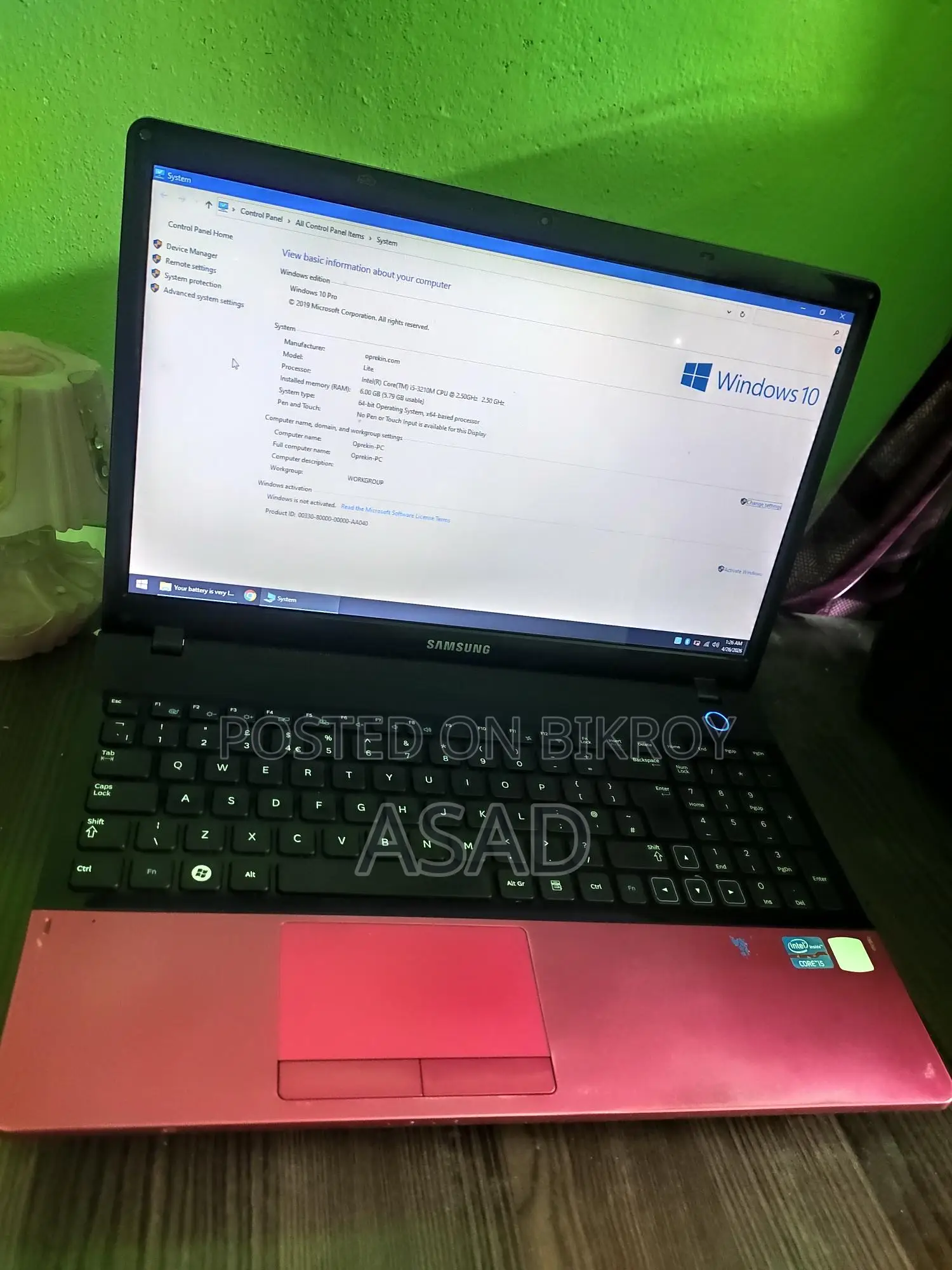 Full fresh Laptop