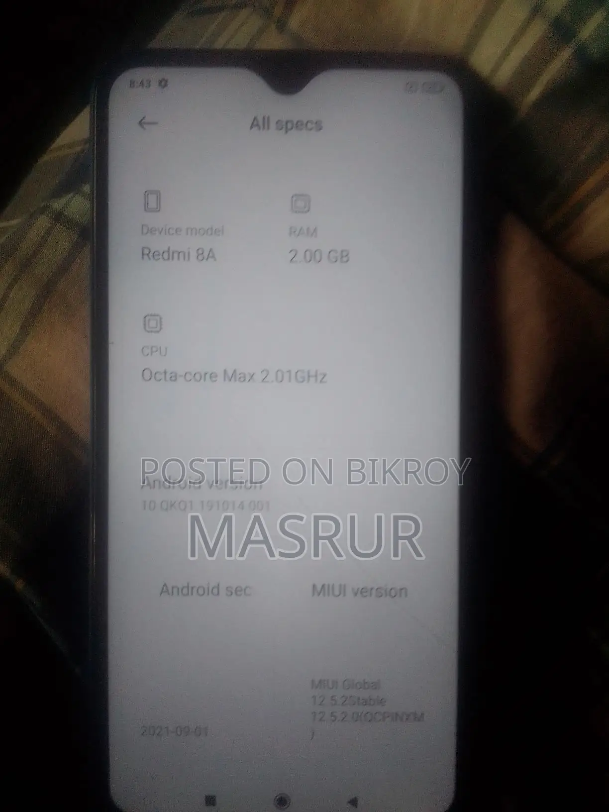 Xiaomi Redmi 8A (Used)