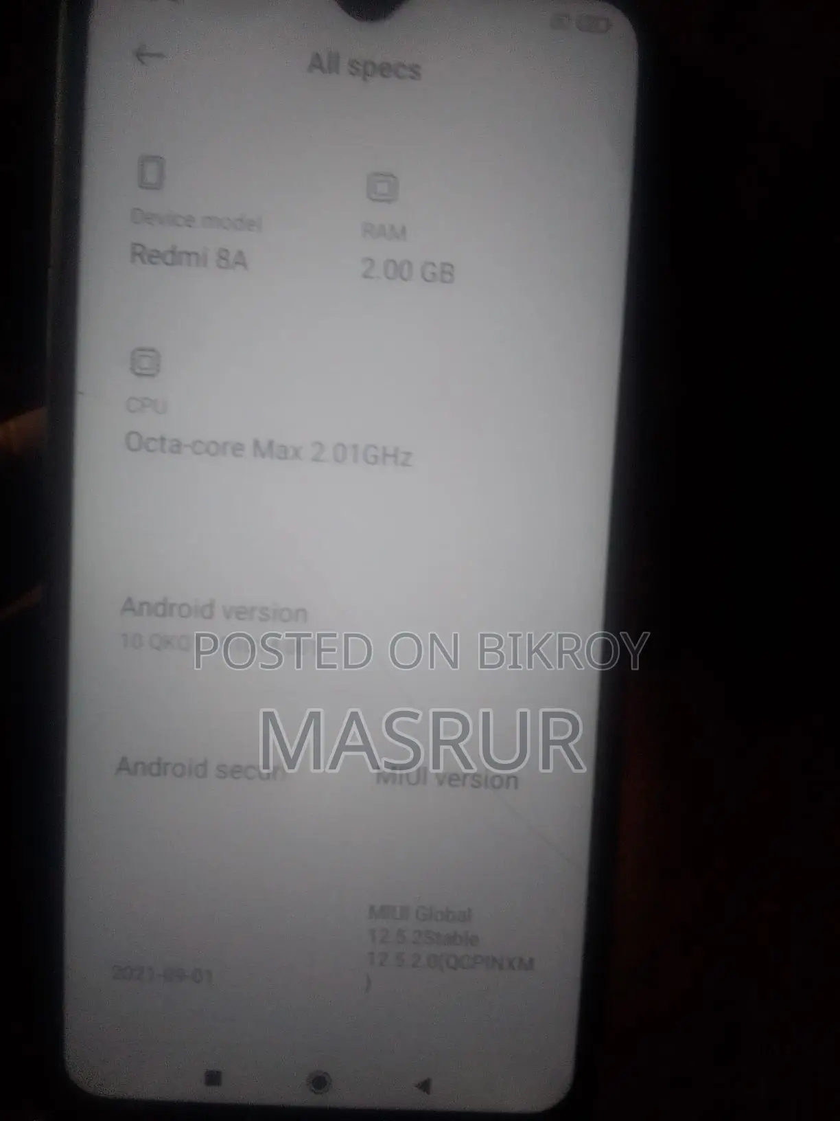 Xiaomi Redmi 8A (Used)