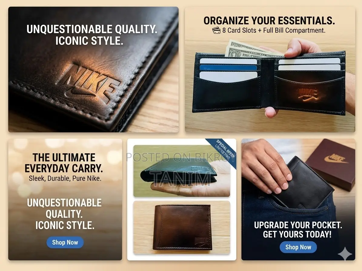 Nike Leather Wallet