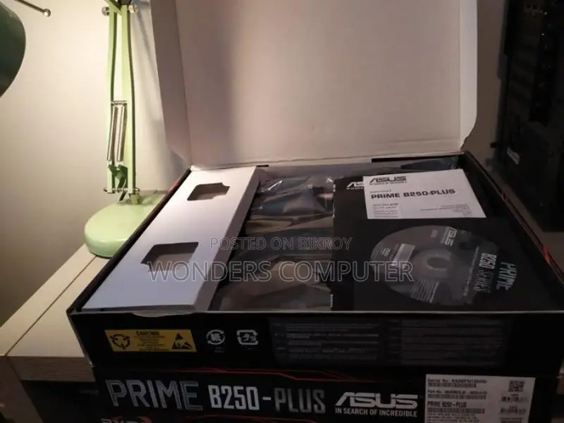 ৬ষ্ঠ ৭ম জেন ASUS PRIME B250-PLUS SATA 6Gb/s USB 3.0 ATX Motherboards