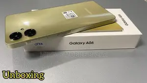 নতুন Samsung Galaxy A06 128 GB গোল্ড