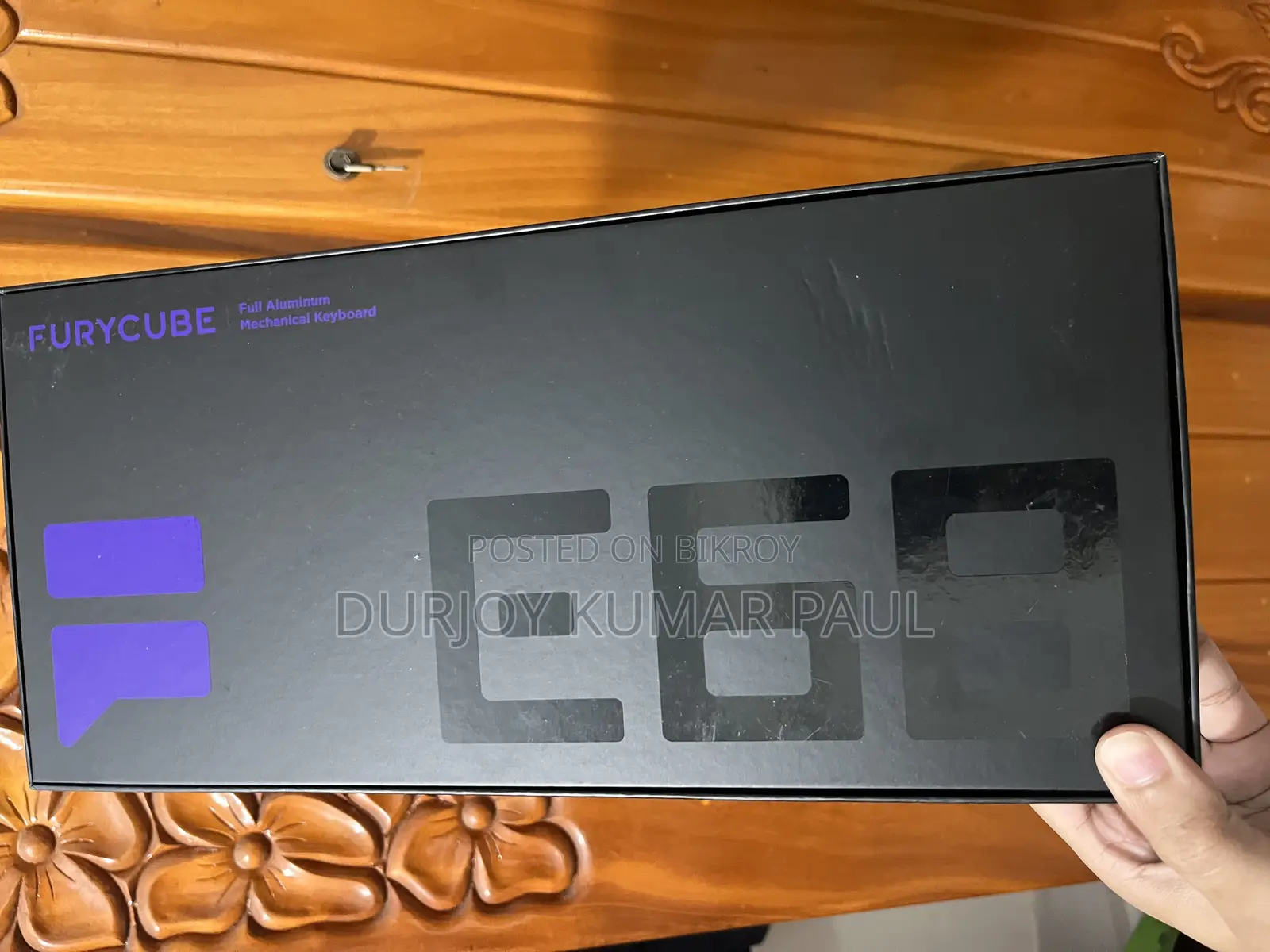 Furycube E68 Hot Swappable Tri-Mode Wireless Mechanical Keyboard