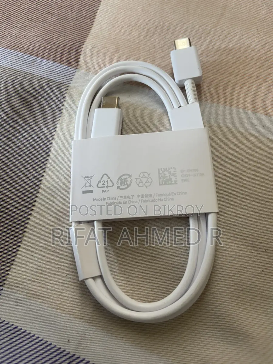 Sumsung Original Fast Charging Cable.. Usb Type C