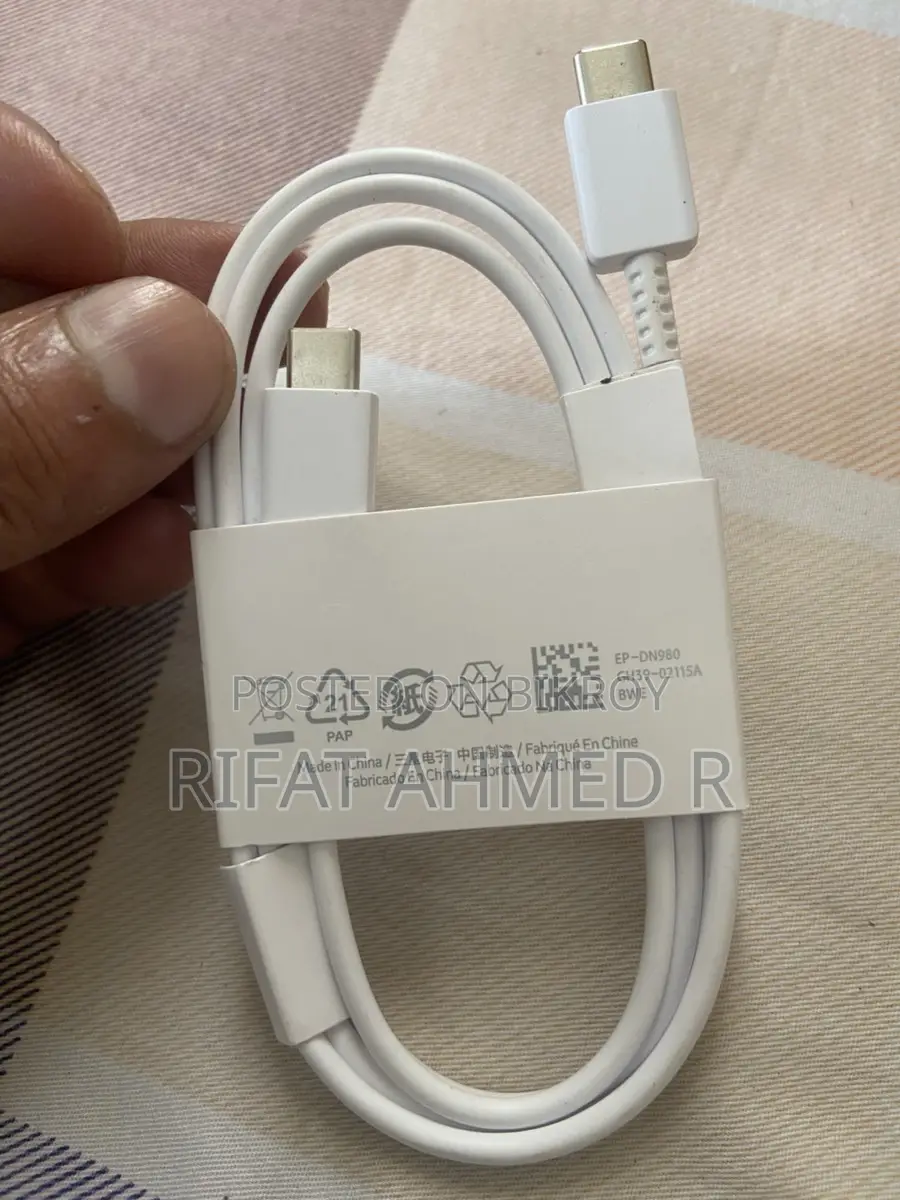 Sumsung Original Fast Charging Cable.. Usb Type C
