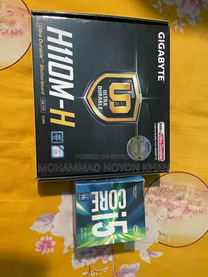 Gigabyte H110-m with Intel Core I5 7400 7th Gen And 4gb Ddr4 2666mhz Ram