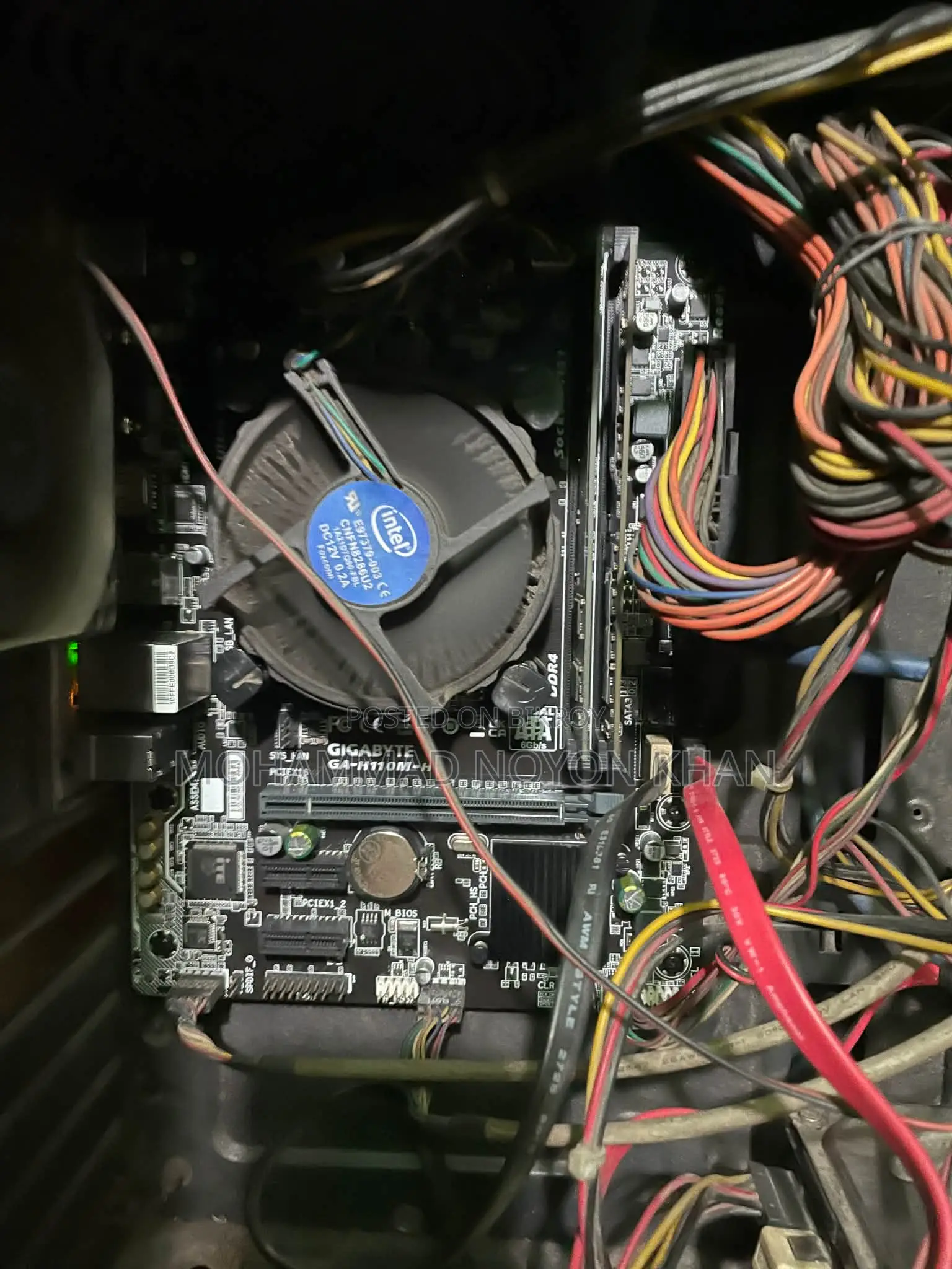 Gigabyte H110-m with Intel Core I5 7400 7th Gen And 4gb Ddr4 2666mhz Ram