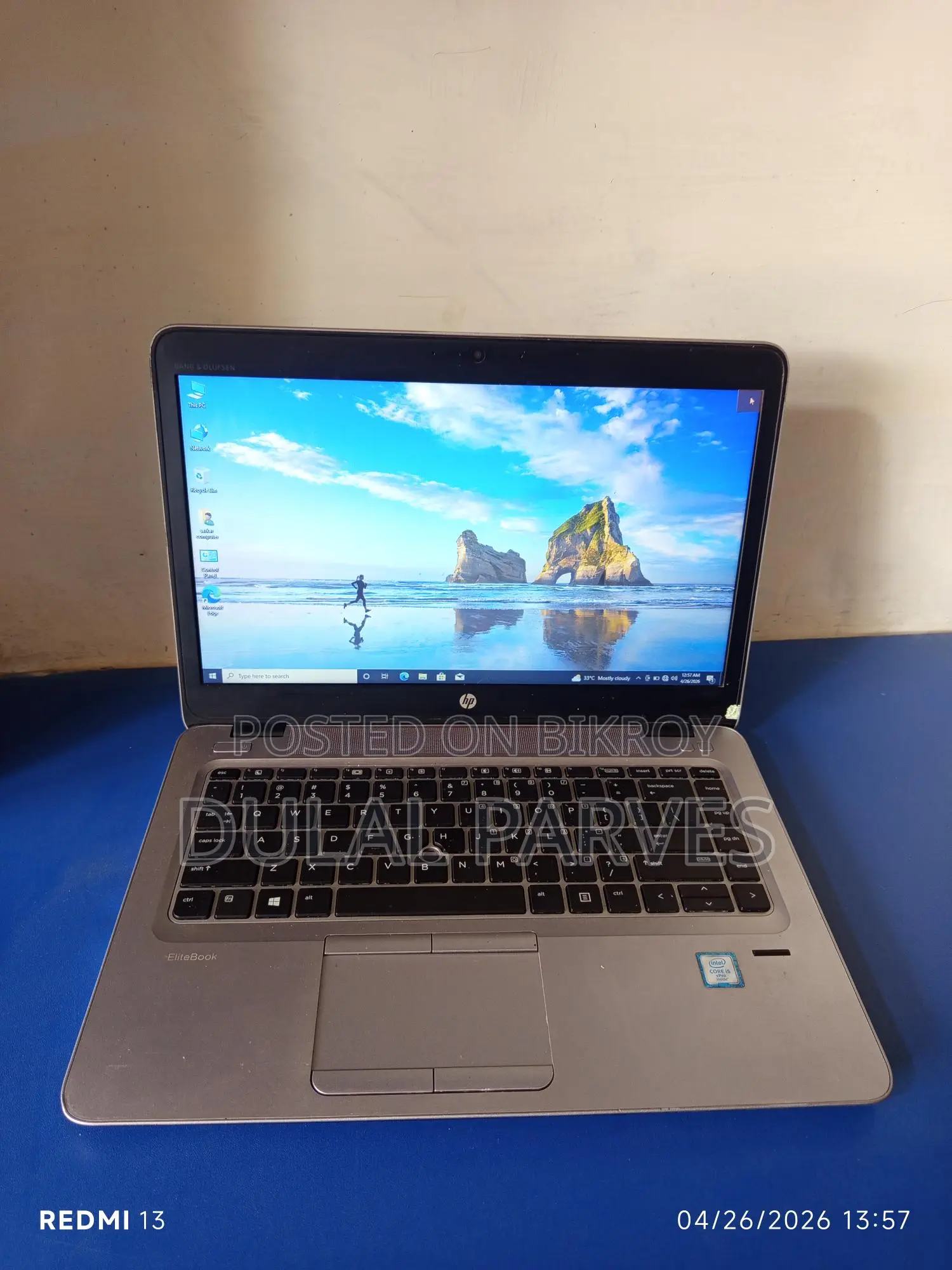 HP Elitebook 840 G3 Core i5 6th Gen 8GB RAM 256GB SSD