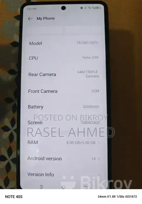 Tecno Camon 20 Pro 256 GB