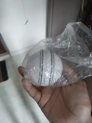 Brand New White Cricket Ball