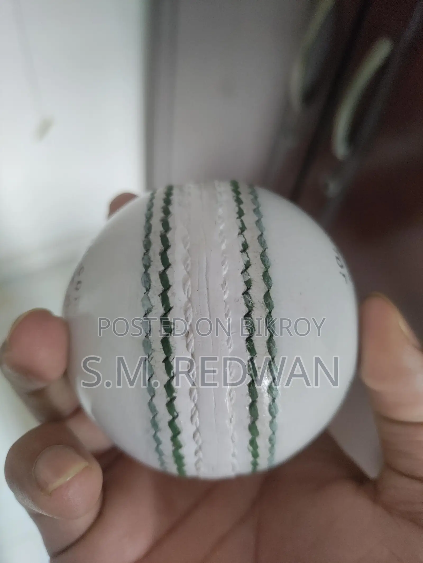 Brand New White Cricket Ball