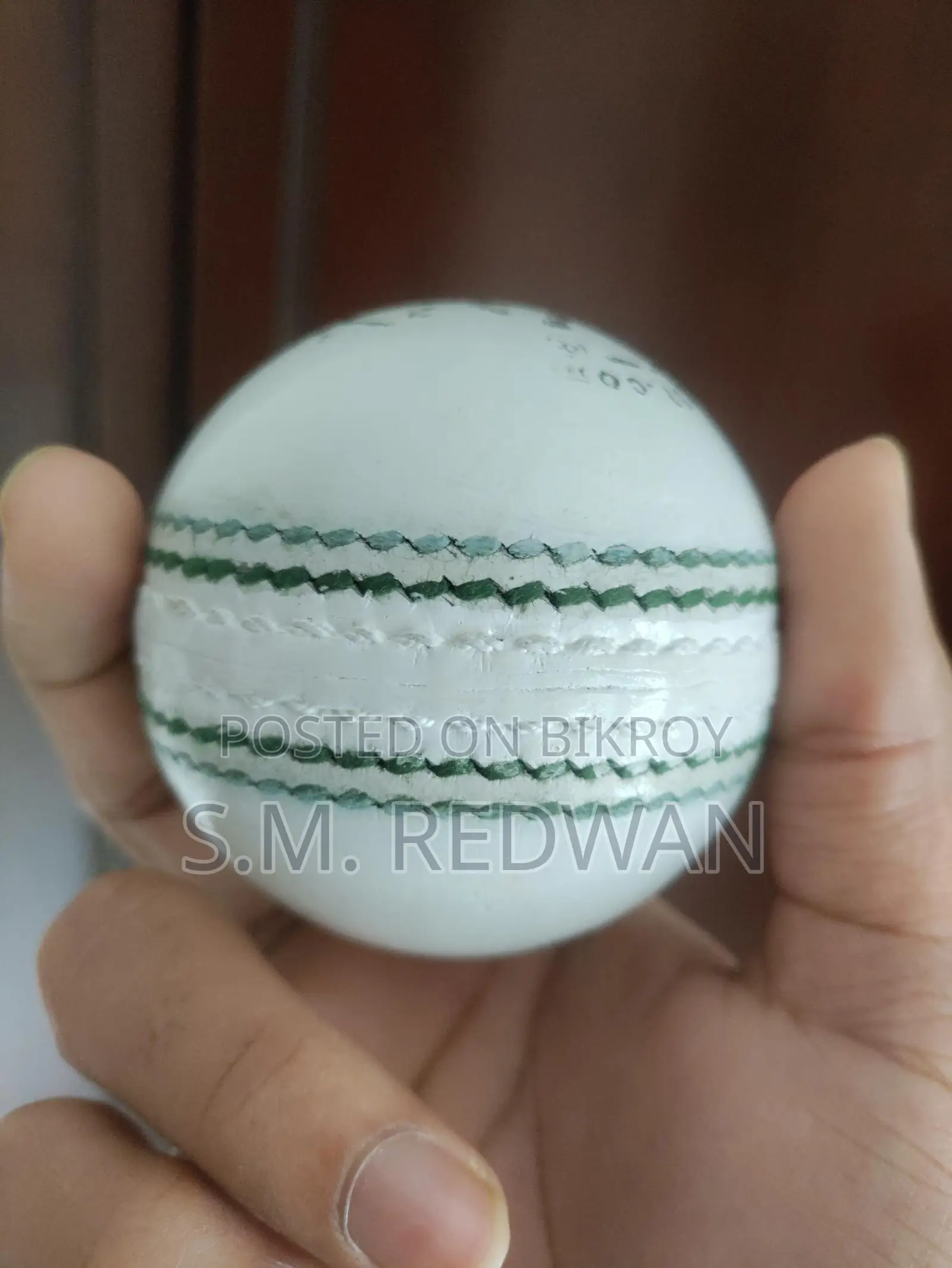 Brand New White Cricket Ball