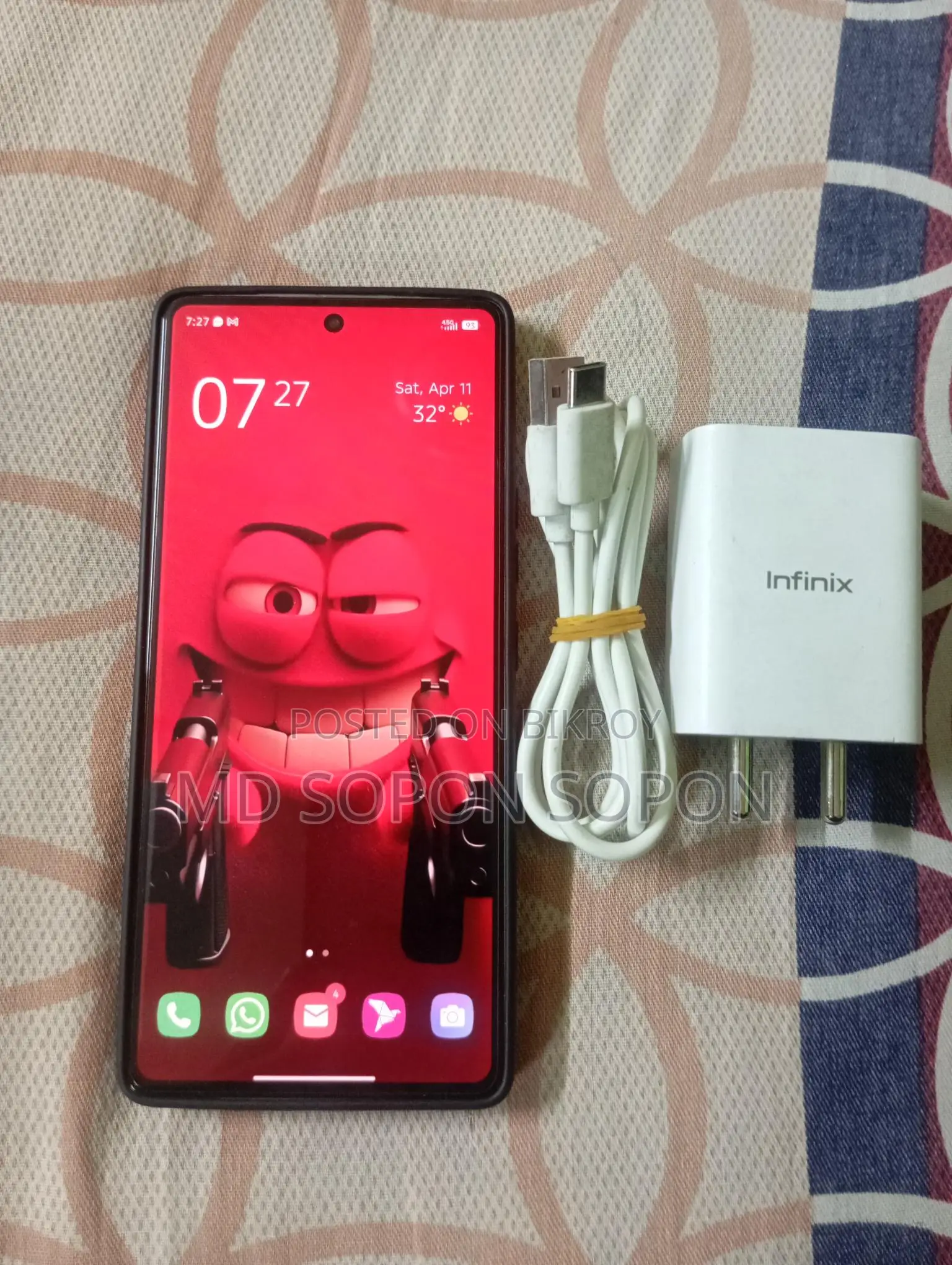 Infinix GT 20 Pro 12+6/256 fixt (Used)