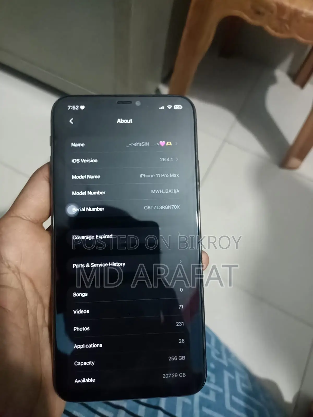 Apple iPhone 11 Pro Max (Used)