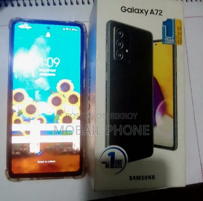 স্যামসাং গ্যালাক্সি এ৭২ ২৫৬ জিবি ব্ল্যাক