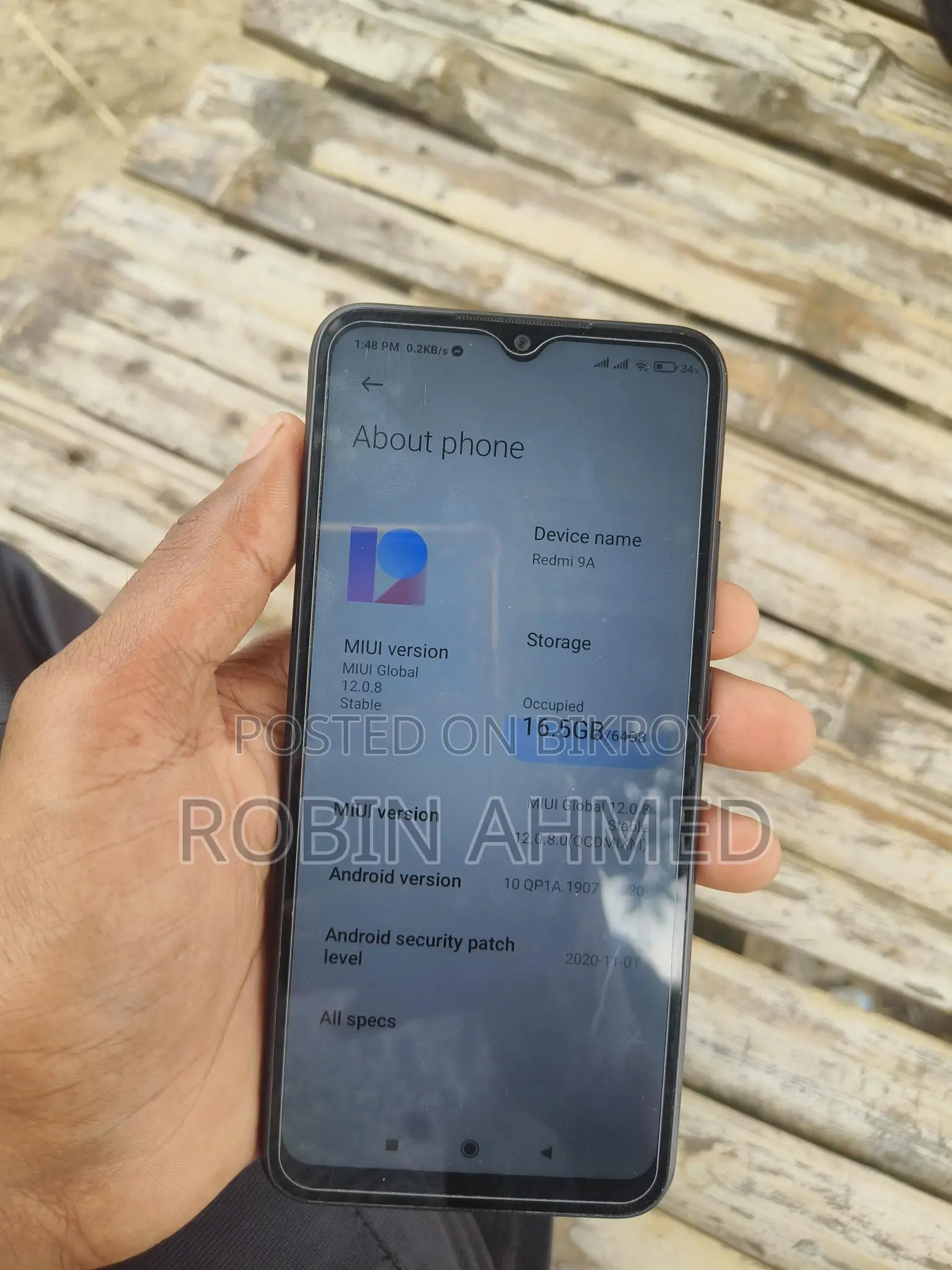 Xiaomi Redmi 9A (4/64) (Used)