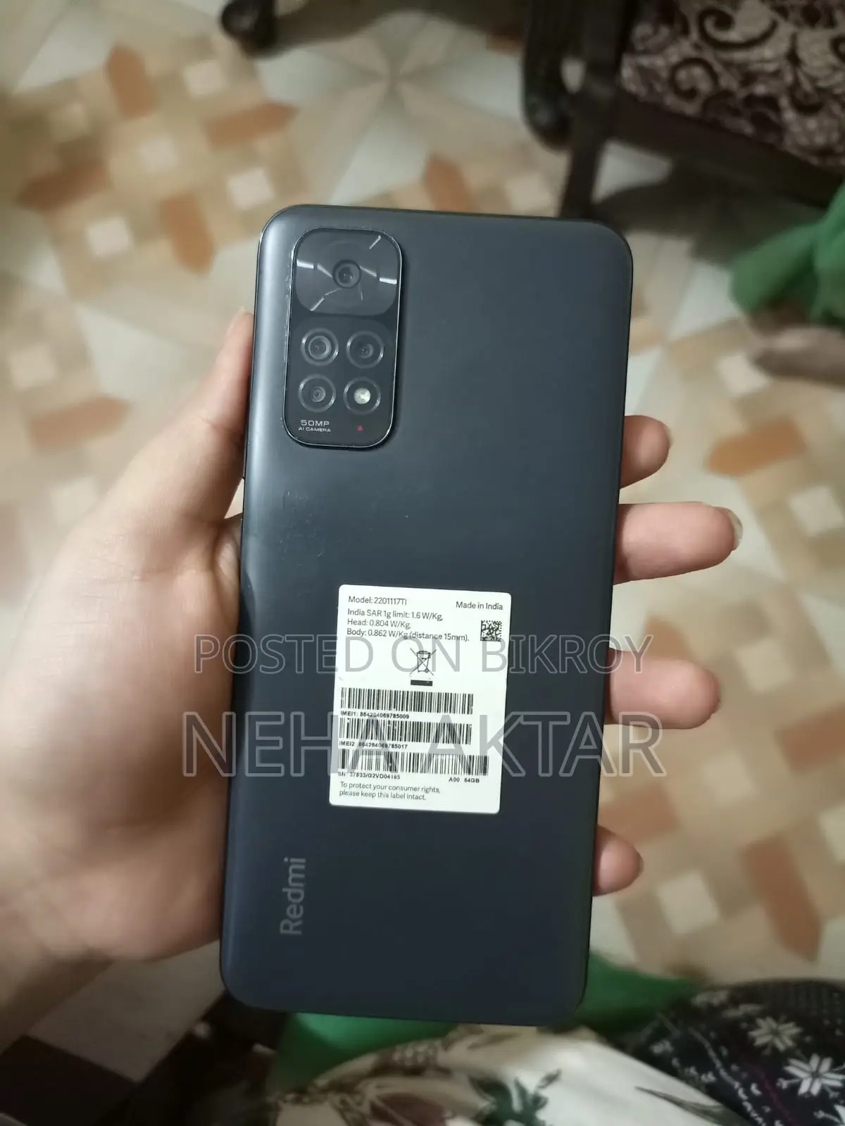 Xiaomi Redmi Note 11 (4/64) (Used)