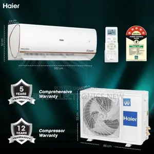 Haier INVERTER 1 TON AC Compressor Warranty 12 Years (Exchange offer)