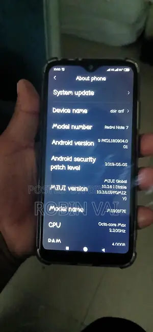 Xiaomi Redmi Note 7 Pro সেকেন্ড হ্যান্ড (Used)