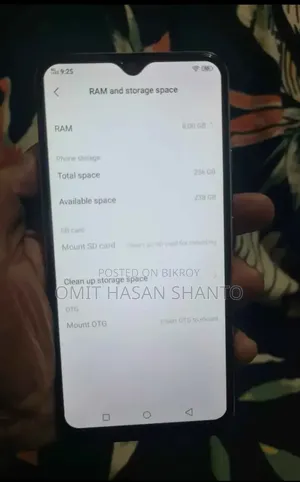 Vivo Y17 256 GB Blue