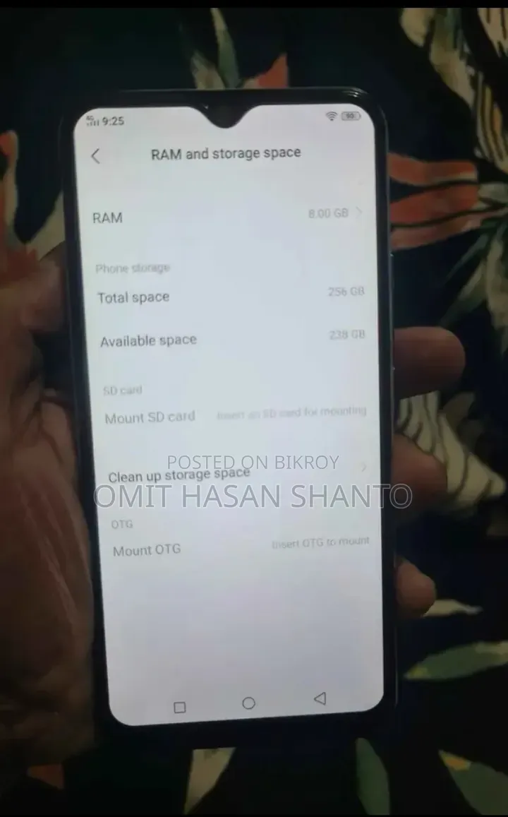 Vivo Y17 256 GB Blue