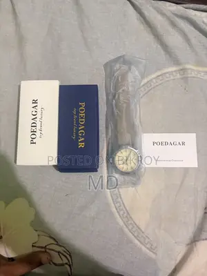 Poedagar Men’s Luxury Leather Watch