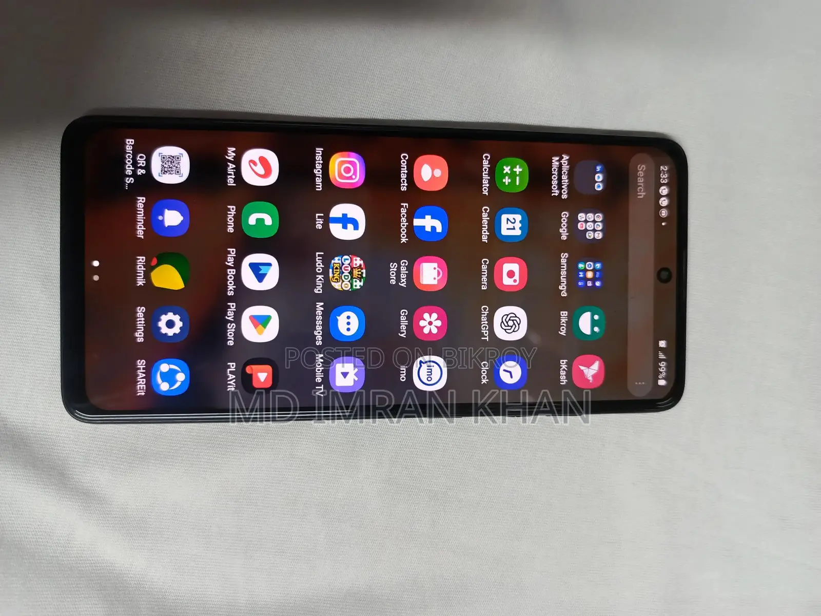 Samsung Galaxy A51 ডিসপ্লে পাল্টানো (Used)