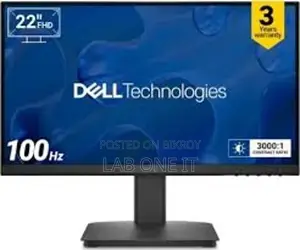 Dell SE2225HM ২১.৫-ইঞ্চি FHD (1920x1080) VA মনিটরটি ১০০Hz রিফ্রেশ রেট।